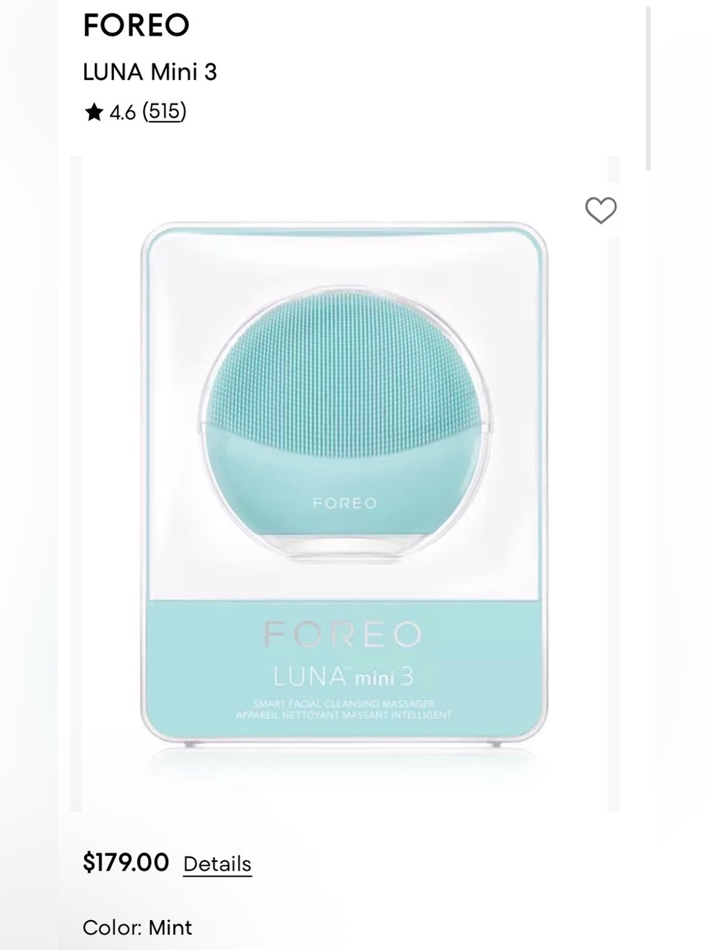 Brand new Foreo Luna mini 3